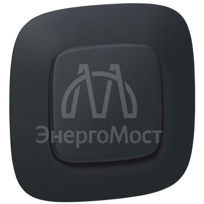 Рамка 1-м Valena Allure универсальная мат. черн. Leg 754401