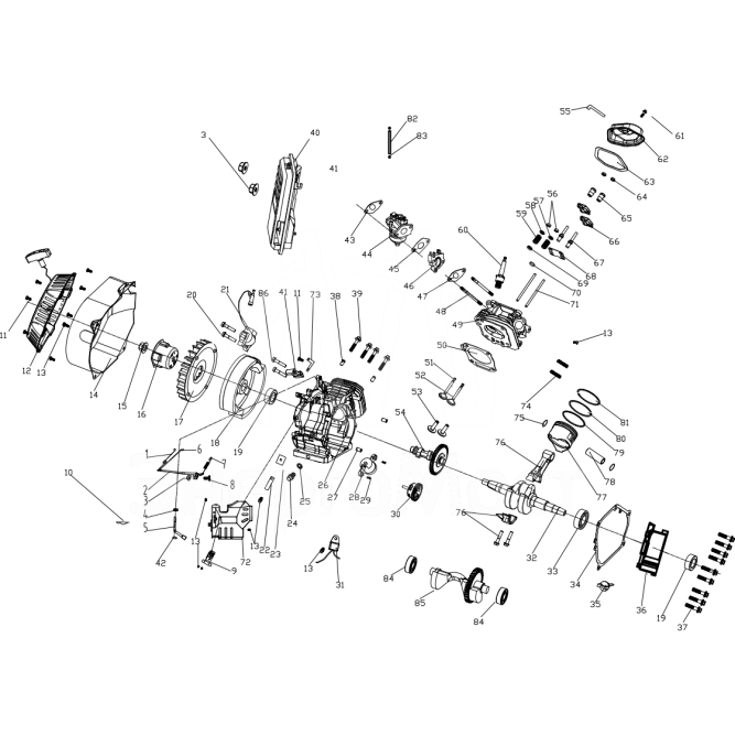 Бензогенератор инверторный SGG 2400Si
