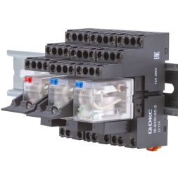 Реле одиночное 230В AC до 5А 4 прекидн. контакта DKC IR-230AC-4CO