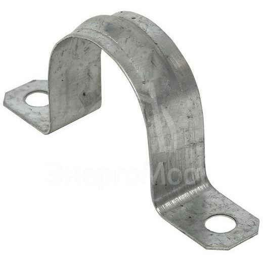 Скоба крепежная двухлапковая d31-32мм метал. (уп.10шт) PROxima EKF sm-2-31-32-r