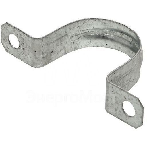 Скоба крепежная двухлапковая d31-32мм метал. (уп.10шт) PROxima EKF sm-2-31-32-r