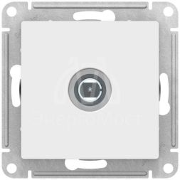 Розетка телевизионная TV коннектор AtlasDesign механизм лотос SE ATN001393