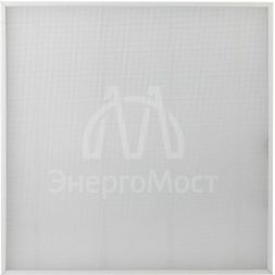 Светильник светодиодный SPO-910-2-65K-032 595х595х40 32Вт 6500К 3360лм микропризма с проводом Эра Б0046474