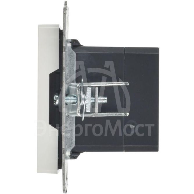 Розетка BRITE USB A+A 3.1А РЮ10-1-БрБ бел. IEK BR-U21-D31-K01