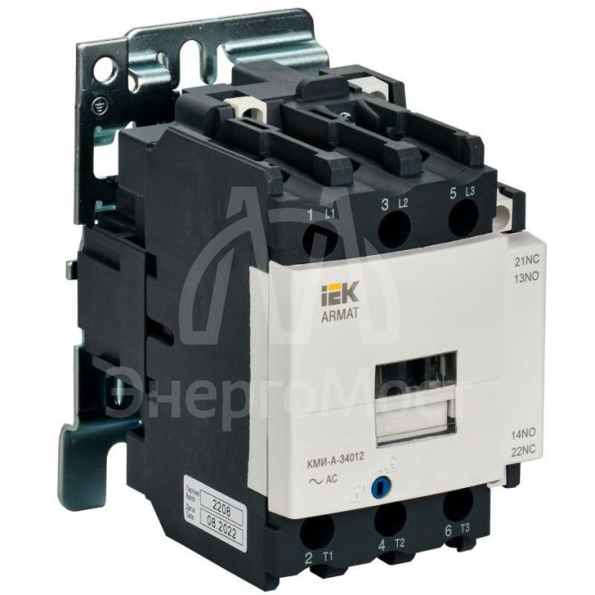 Контактор КМИ-А-34012 LC1D 40А кат. 230В AC 1НО+1НЗ AC-3 IEK AR-ACC-31-040-230-11