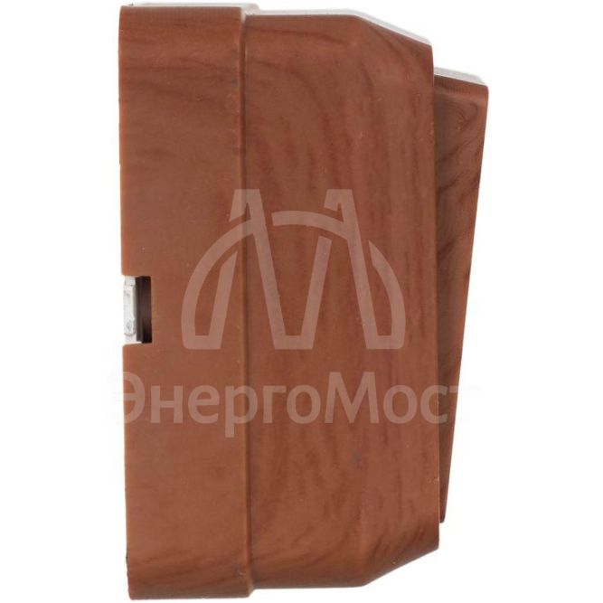 Выключатель 2-кл. ОП Октава 10А IP20 ВС20-2-1-ОД с индикацией дуб IEK EVO21-K04-10-DC