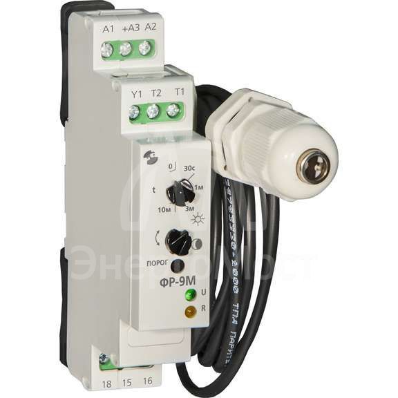 Фотореле ФР-9М 24В 50Гц/пост 220В 50Гц в компл. с датчиком кабель 1.5м Реле и Автоматика A8222-77946589