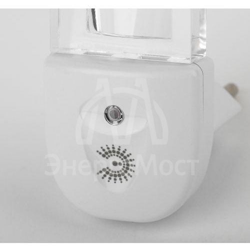 Светильник NN-618-LS-W ночник &amp;quot;Кристалл&amp;quot; от сети с сенсором бел. ЭРА Б0019102