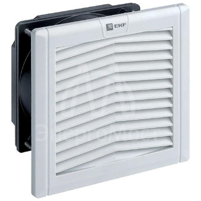 Вентилятор с фильтром 102 куб.м./ч 176x176мм 220В IP54 PROxima EKF FAN102F