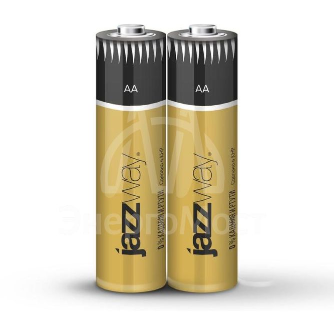 Элемент питания алкалиновый AA/LR6 1.2В Premium Alkaline BL-2 (блист.2шт) JazzWay 5026896