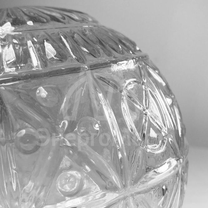 Светильник НББ 64-60-080 &amp;quot;Ребус&amp;quot; d150 1х60Вт E27 IP20 прозр. накл. осн. Элетех 1005100183