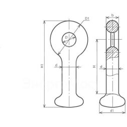Серьга СРС-7-16