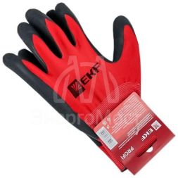 Перчатки рабочие PROFI с рельефным латексным покрытием (15 класс 10 разм) Expert EKF pe15nl-10-proxima