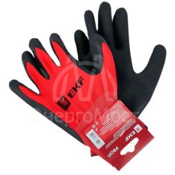 Перчатки рабочие PROFI с рельефным латексным покрытием (15 класс 10 разм) Expert EKF pe15nl-10-proxima