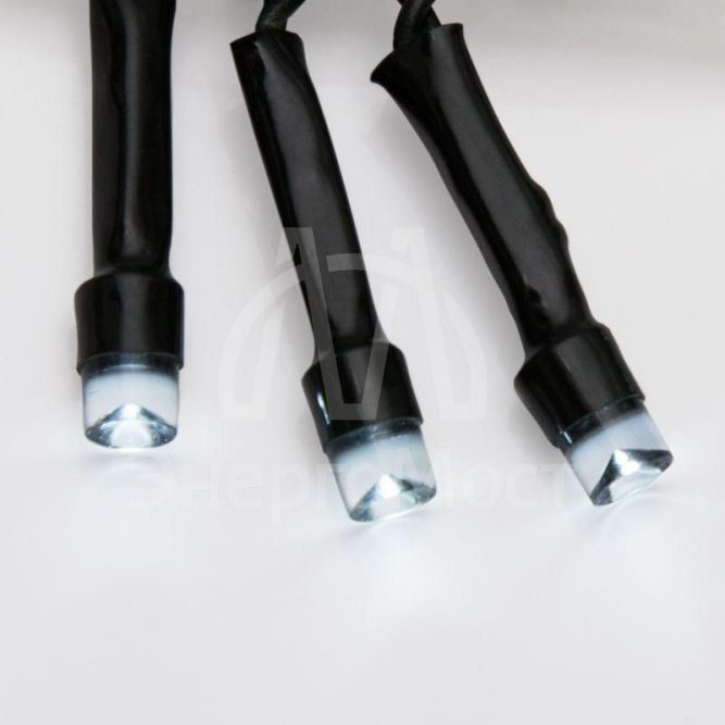 Гирлянда &amp;quot;Твинкл-Лайт&amp;quot; (с контроллером 8 режимов) 20м 160LED 10Вт 230В IP20 бел. провод темн.-зел. ПВХ NEON-NIGHT 303-115