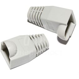 Колпачок изолирующий для разъема RJ45 PVC сер. (уп.100шт) TOKOV ELECTRIC TKE-IC-RJ45-GR