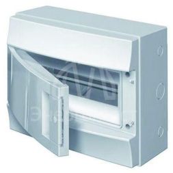 Бокс настенный Mistral41 12М непрозр. дверь (с клемм.) ABB 1SPE007717F9972