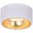 Светильник 4017 накладной потолочный под лампу GX53 бел./золото IEK LT-UPB0-4017-GX53-1-K55