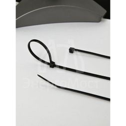 Хомут кабельный 2.5х250 нейл. черн. (уп.100шт) IEK UHH32-D025-250-100