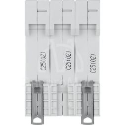 Выключатель автоматический модульный 3п C 25А 6кА TX3 6000 3мод. 400В Leg 404058