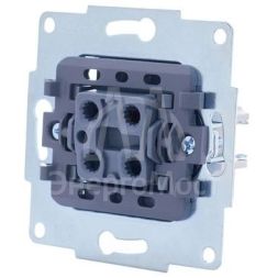 Механизм выключателя промежуточн. 1-кл. СП VESNA кремов. LEZARD 742-0388-107