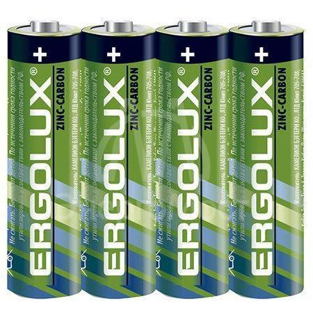 Элемент питания солевой R 6 SR4 R6SR4 1.5В (уп.4шт) Ergolux 12441