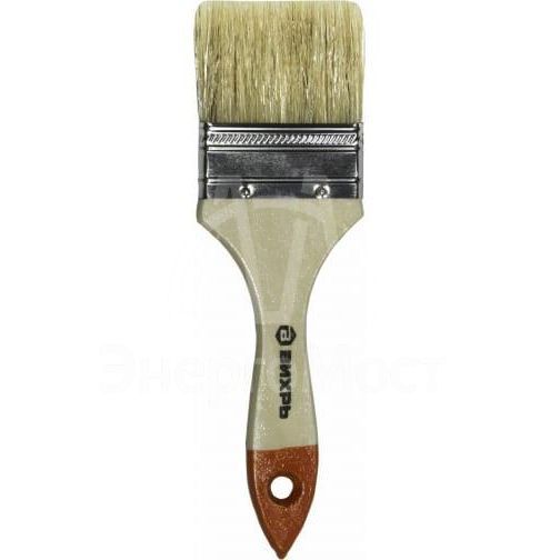 Кисть СТАНДАРТ 75мм 3дюйм. натур. щетина Вихрь 73/3/4/5