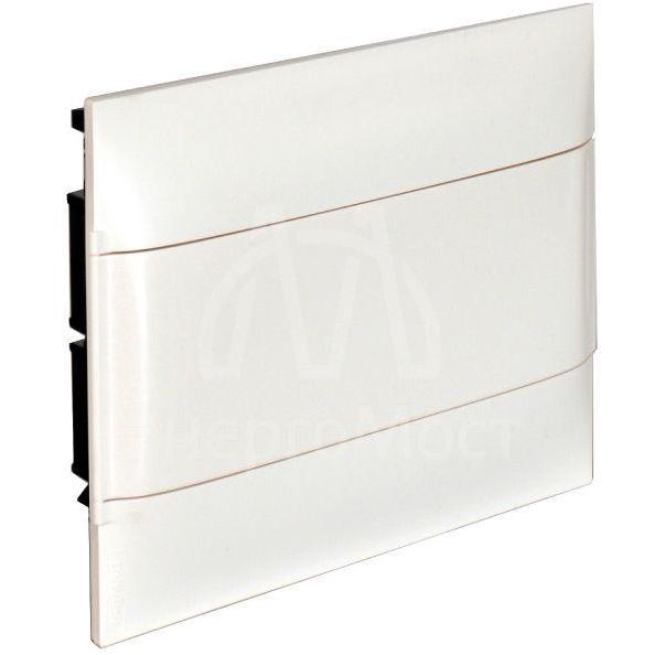 Щиток пластиковый встраиваемый Practibox S (в полые стены) 1х12 бел. дверь Leg 135561