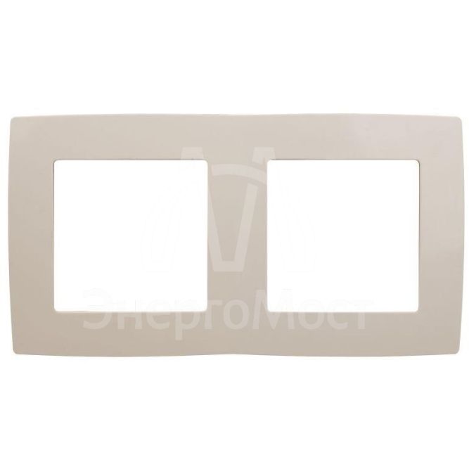 Рамка 2-м 12-5002-02 сл. кость ЭРА Б0014752