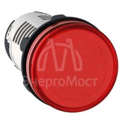 Лампа сигнальная 22мм 24В LED красн. SchE XB7EV04BP