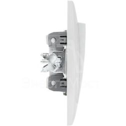 Выключатель 2-кл. СП Валенсия 10А IP20 бел. PROxima EKF EWV10-023-10