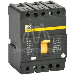 Выключатель автоматический 3п 32А 35кА ВА 88-33 IEK SVA20-3-0032