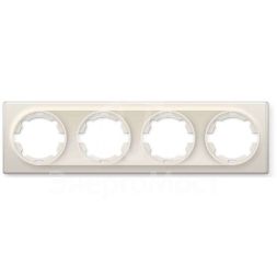 Рамка 4-м Florence беж. 1E52401301 OneKeyElectro 2172808