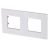 Рамка 2-м 4мод. Zenit бел. ABB 2CLA227200N1101