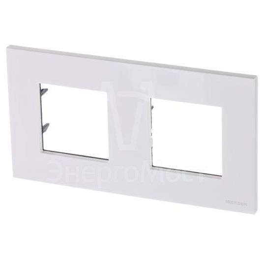 Рамка 2-м 4мод. Zenit бел. ABB 2CLA227200N1101