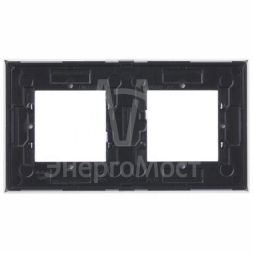 Рамка 2-м 4мод. Zenit бел. ABB 2CLA227200N1101