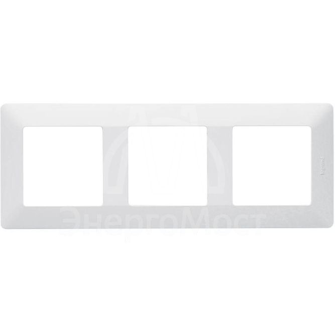 Рамка 3-м Valena Life универсальная бел. Leg 754003