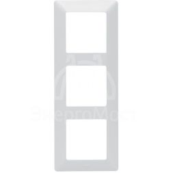 Рамка 3-м Valena Life универсальная бел. Leg 754003
