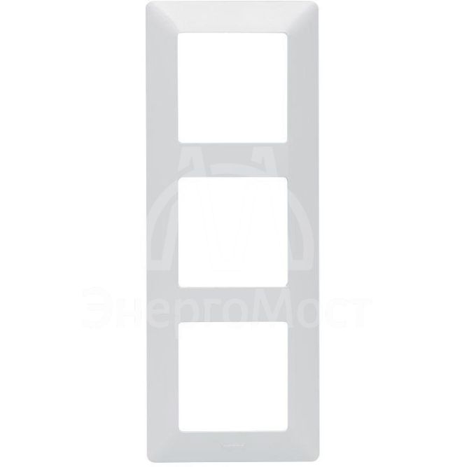 Рамка 3-м Valena Life универсальная бел. Leg 754003