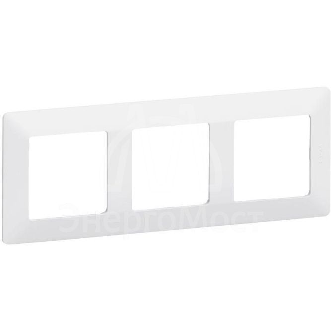 Рамка 3-м Valena Life универсальная бел. Leg 754003