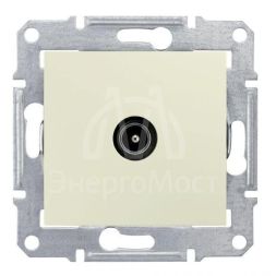 Механизм розетки TV 1-м СП Sedna оконечная беж. SchE SDN3201647
