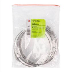 Хомут червячный PL-12 (90-110)/W2 (уп.10шт) Fortisflex 69019