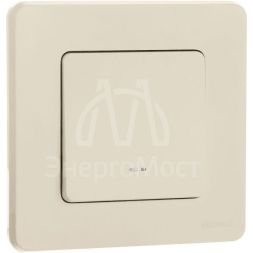 Выключатель 1-кл. Inspiria 250В 10AX с подсветкой / индикацией сл. кость Leg 673611