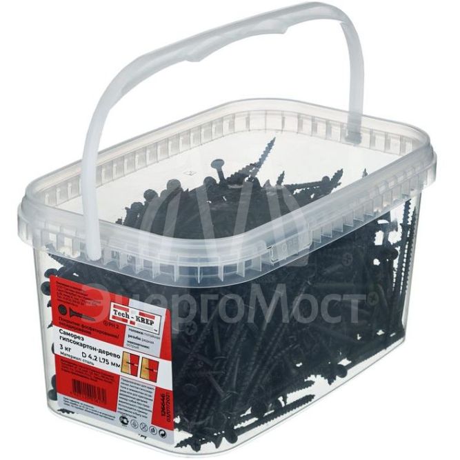 Саморез ШСГД 4.2х75 (уп.3кг) Tech-KREP 126646