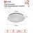 Светильник светодиодный DECO ГЛОРИЯ 48Вт 230В 4000К 4320лм 380х55мм IN HOME 4690612038636
