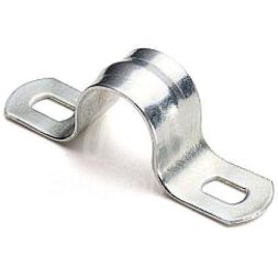 Скоба крепежная двухлапковая d8-9мм метал. (уп.10шт) PROxima EKF sm-2-8-9-r