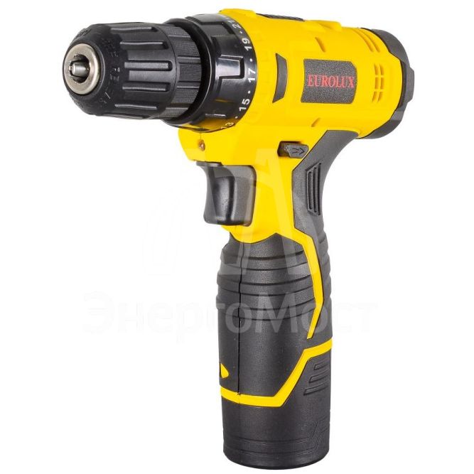 Дрель-шуруповерт Eurolux ДА-12/2Li