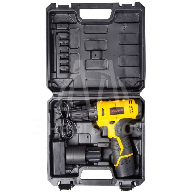 Дрель-шуруповерт Eurolux ДА-12/2Li