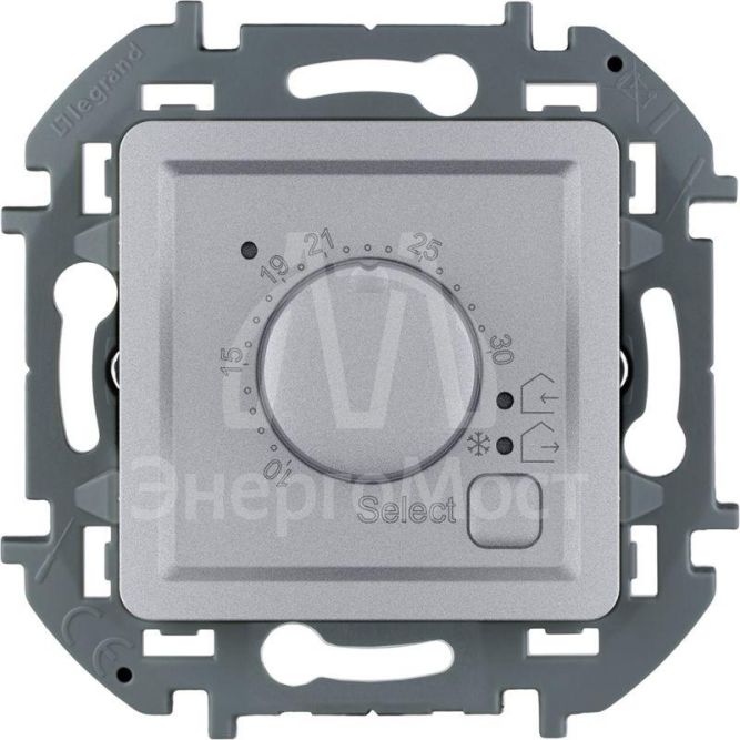 Термостат Inspiria с внешним датчиком для теплых полов алюм. Leg 673812