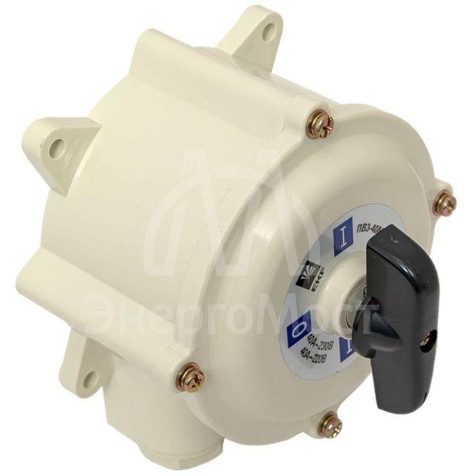 Выключатель пакетный 1-кл. 40А IP56 ПВ3-40 М1 пл. беж. EKF pv-3-40-4